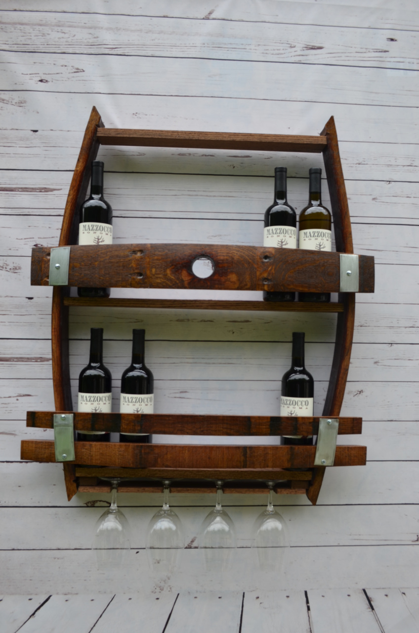 Used wine barrel crafts, chicago - All About Barrels Barrels and Wine Racks